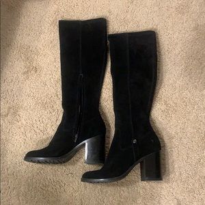 Frye Black Suede Boots